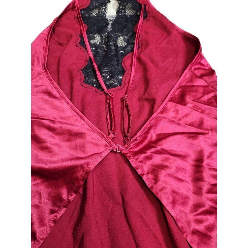 Frederick's of Hollywood Satin and Lace Cami Set - Picture 6 of 7